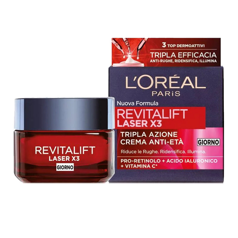 L’OREAL PARIS - CREMA VISO GIORNO REVITALIFT LASER. 50ml