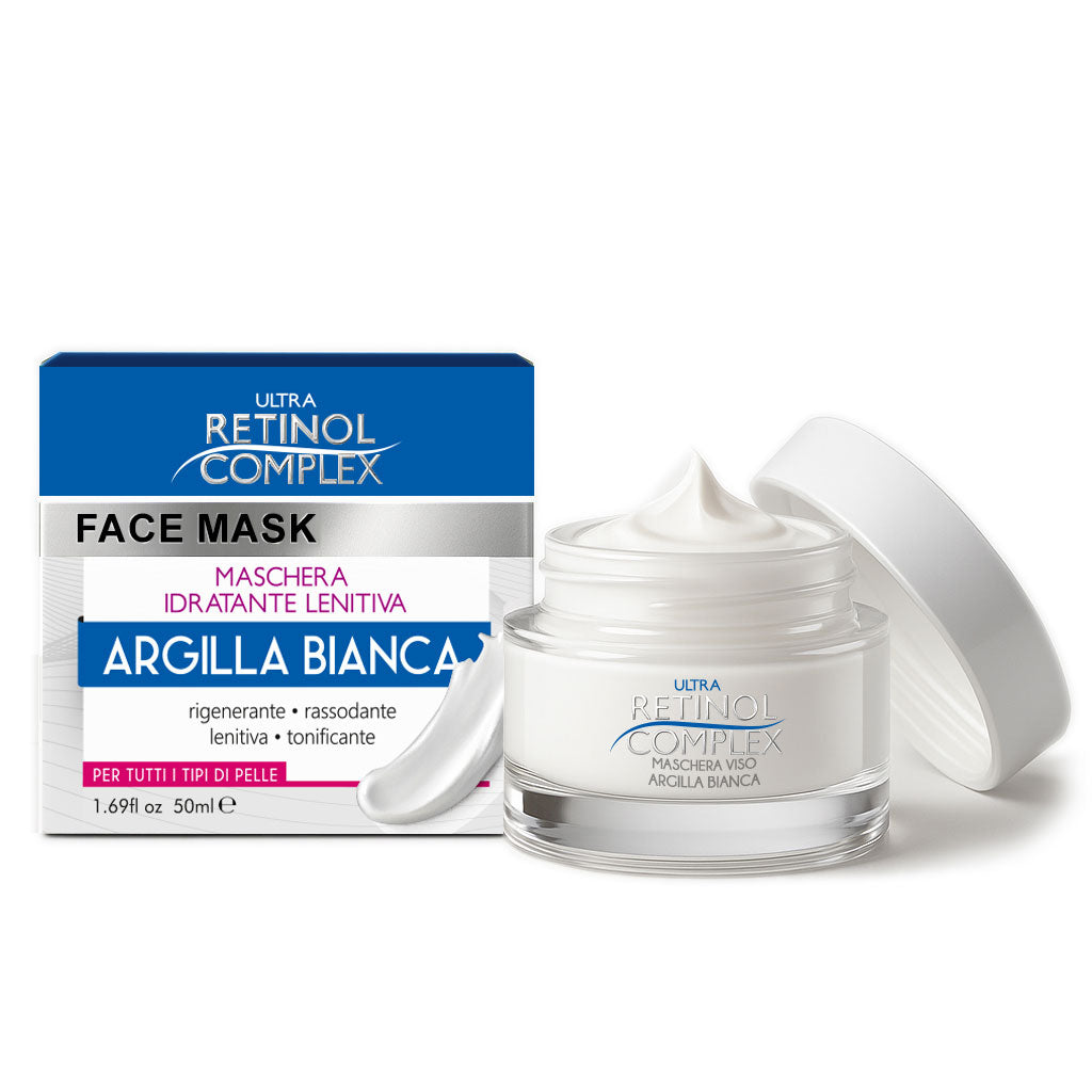 RETINOL COMPLEX - MASCHERA ARGILLA BIANCA.50ml