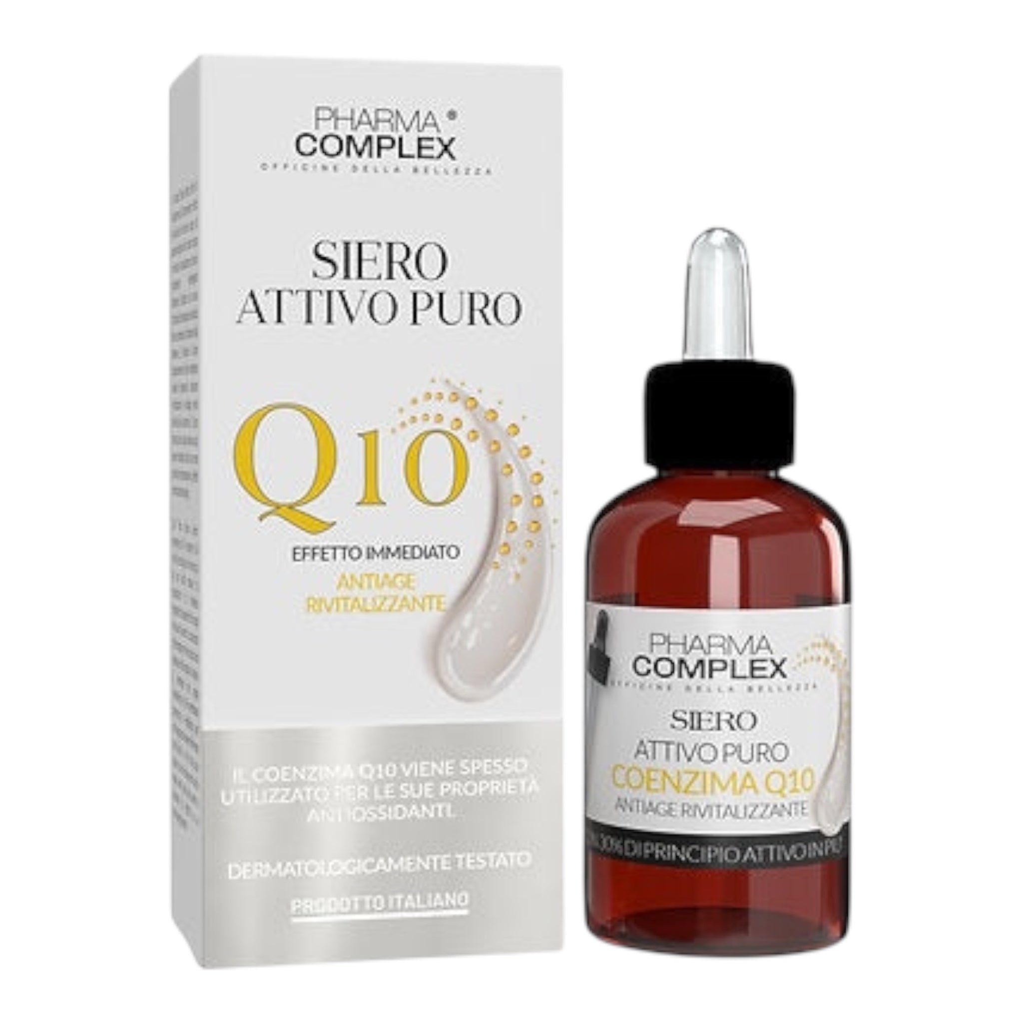 PHARMA COMPLEX - SIERO QIO
EFFETTO IMMEDIATO ANTIGE RIVITALIZZANTE. 30ml