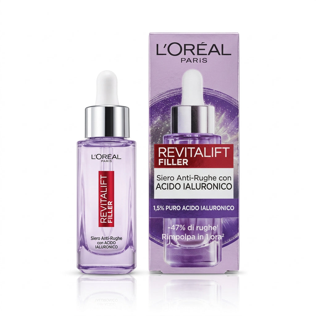 L’ORÉAL PARIS REVITALIFT FILLER SIERO ANTI-RUGHE CON ACIDO IALURONICO 1,5%.30ml