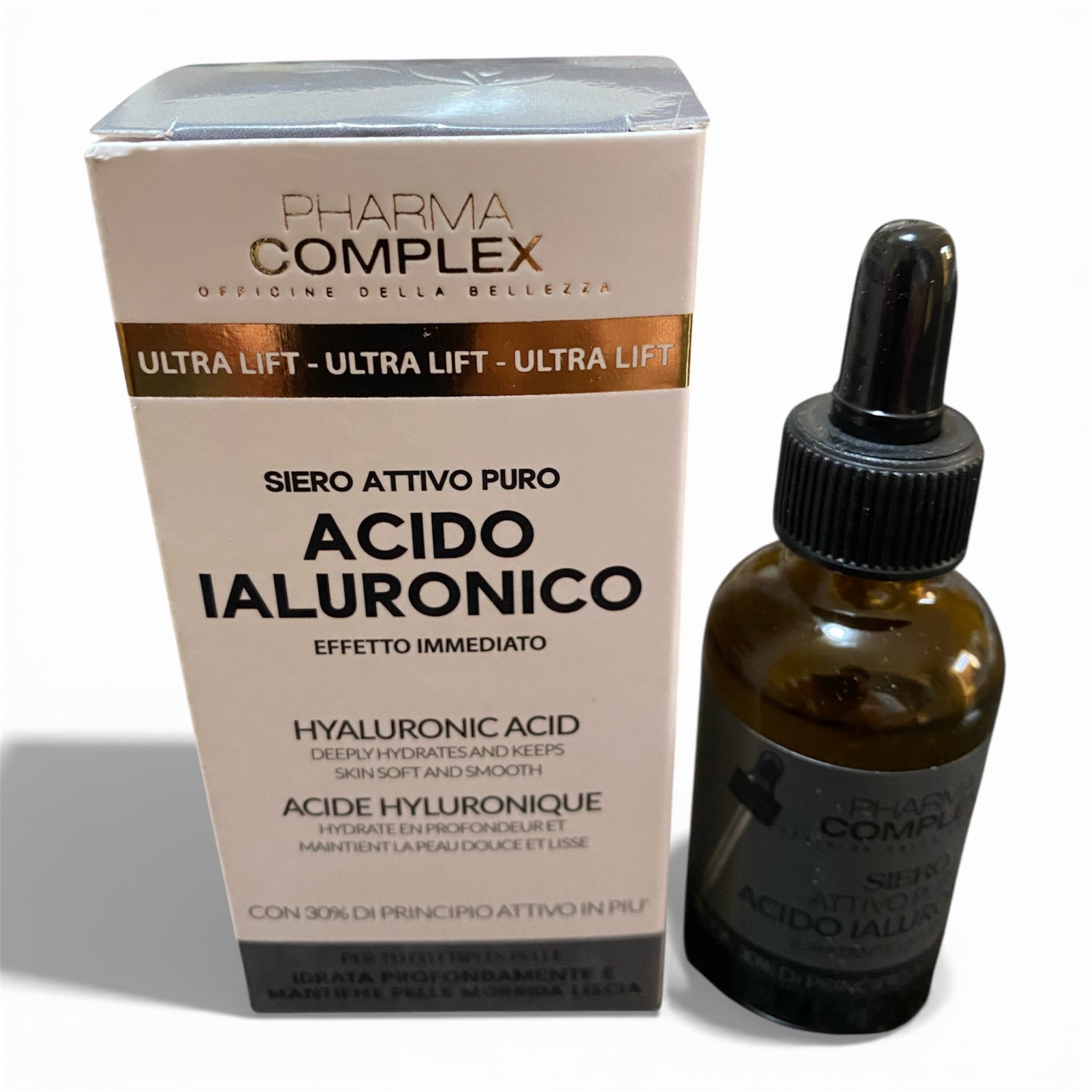 PHARMA COMPLEX - SIERO ATTIVO PURO ACIDO IALURONICO. 30ml