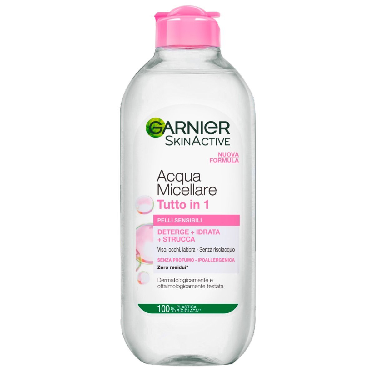 GARNIER ACQUA MICELLARE PELLI SENSIBILI DETERGE + IDRATA
+ STRUCCA. 400ml