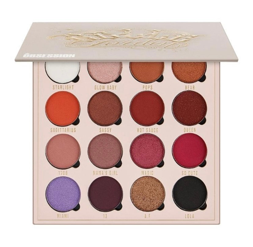 MAKEUP REVOLUTION MAKEUP OBSESSION BELLE JORDEN – PALETTE OMBRETTI 16 COLORI