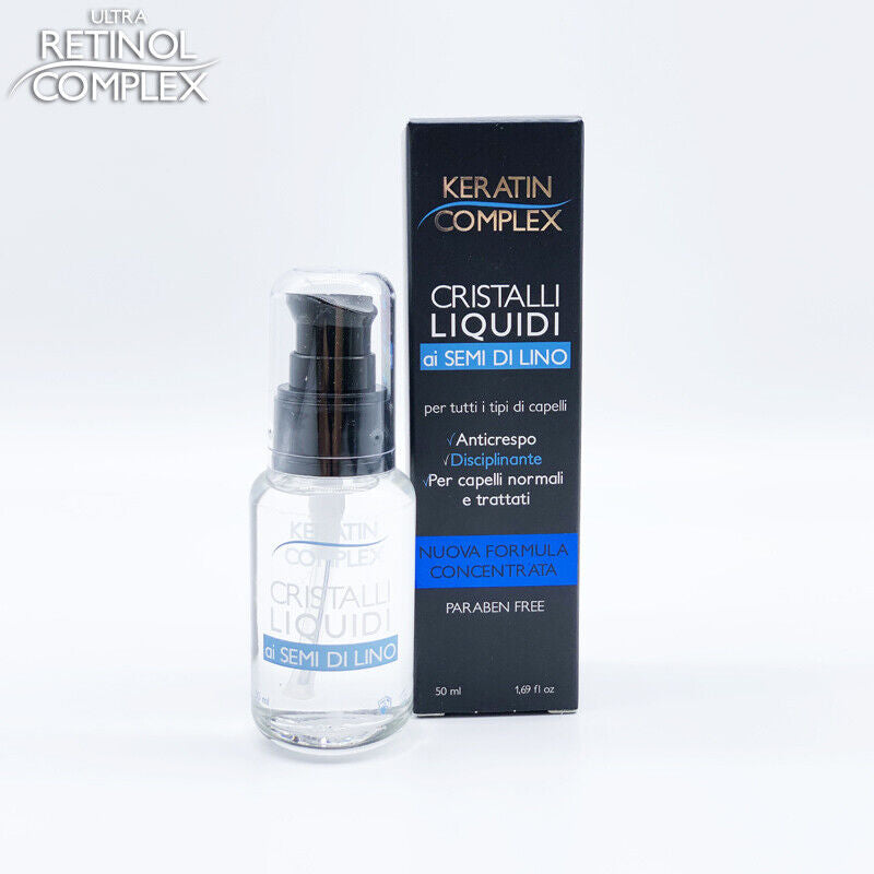 RETINOL COMPLEX - CRISTALLI LIQUIDI AI SEMI DI LINO. 50ml