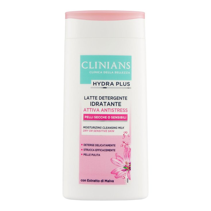 CLINIANS - LATTE DETERGENTE IDRATANTE PELLI SECCHE O SENSIBILI. 200ml