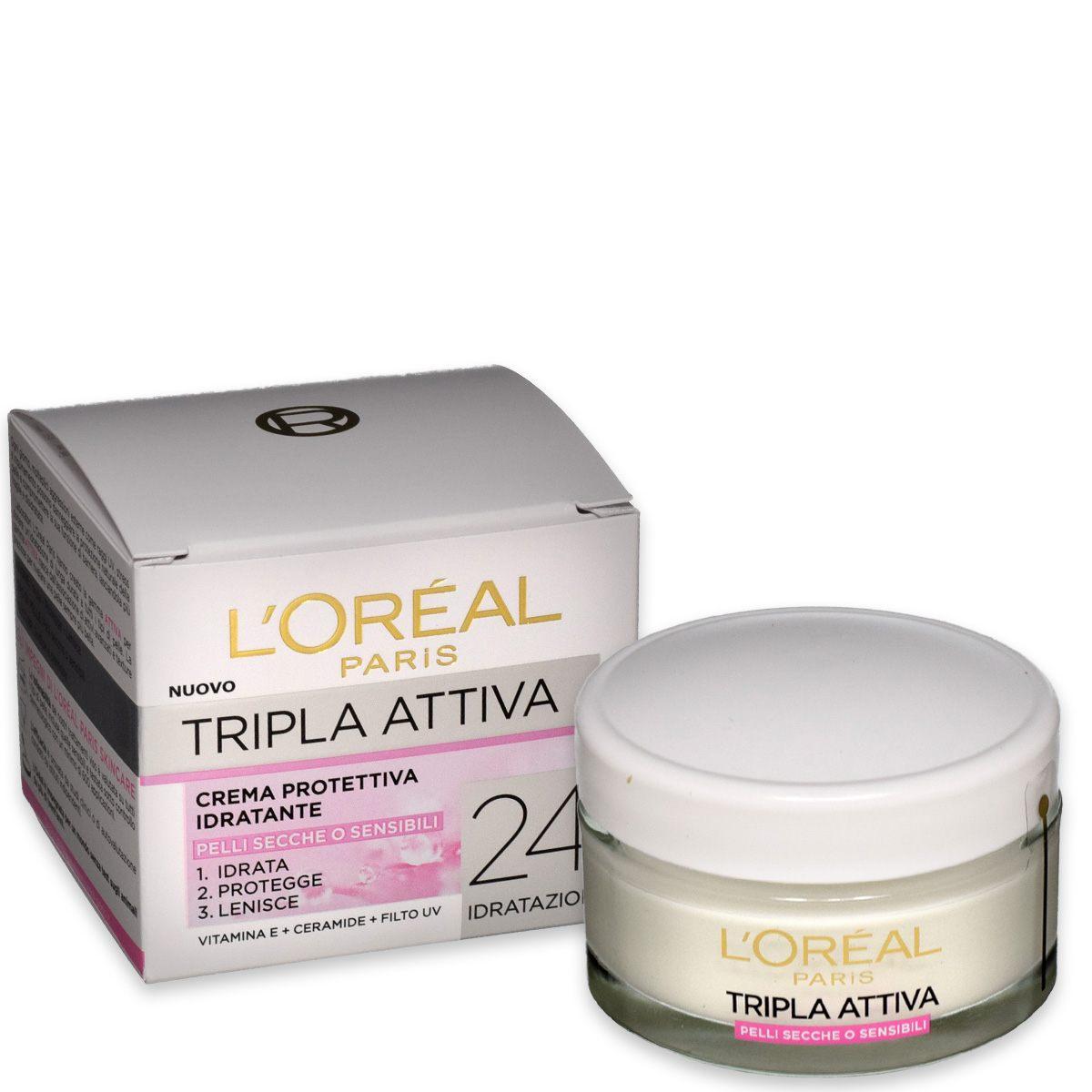 L’OREAL TRIPLA ATTIVA - CREMA IDRATANTE MULTI PROTETTIVA. 50ml