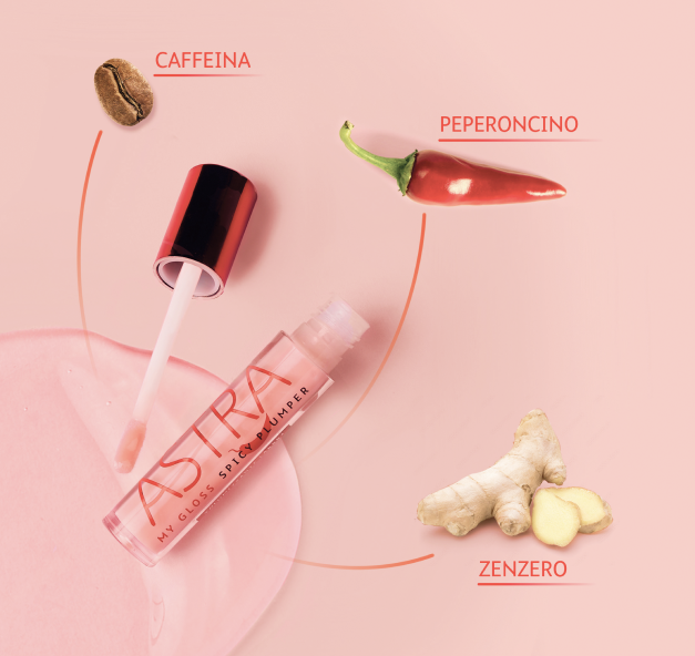 ASTRA - LIP GLOSS VOLUMIZZANTE IMMEDIATO AL PEPERONCINO