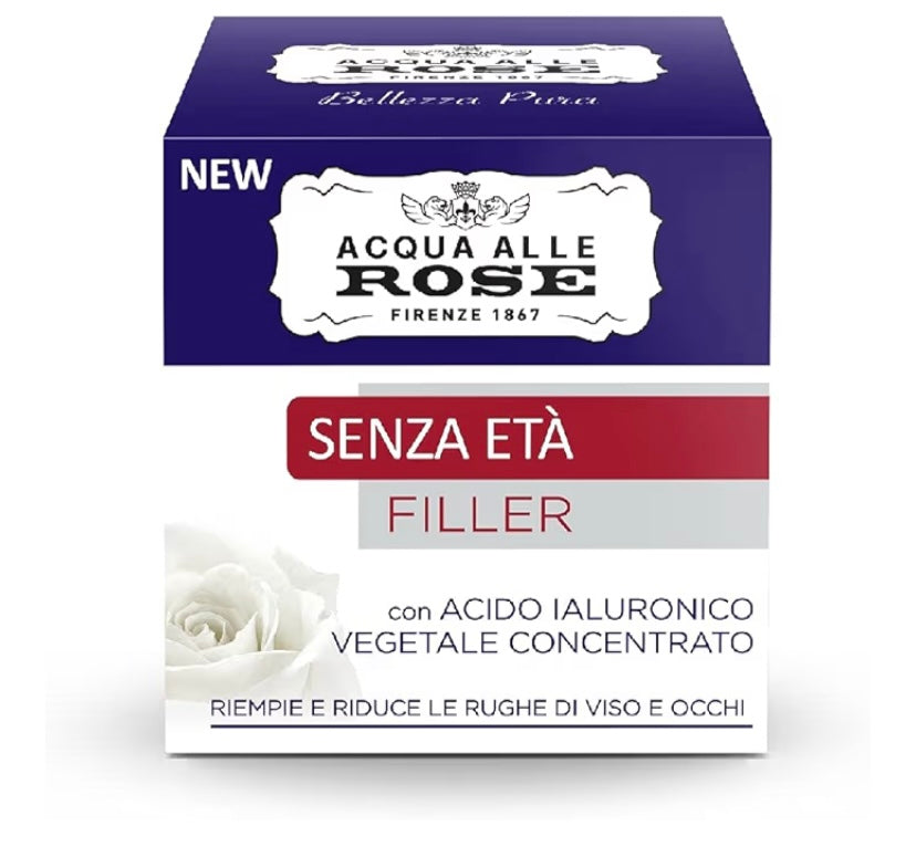 ACQUA ALLE ROSE,CREMA VISO CON ACIDO IALURONICO 50ml