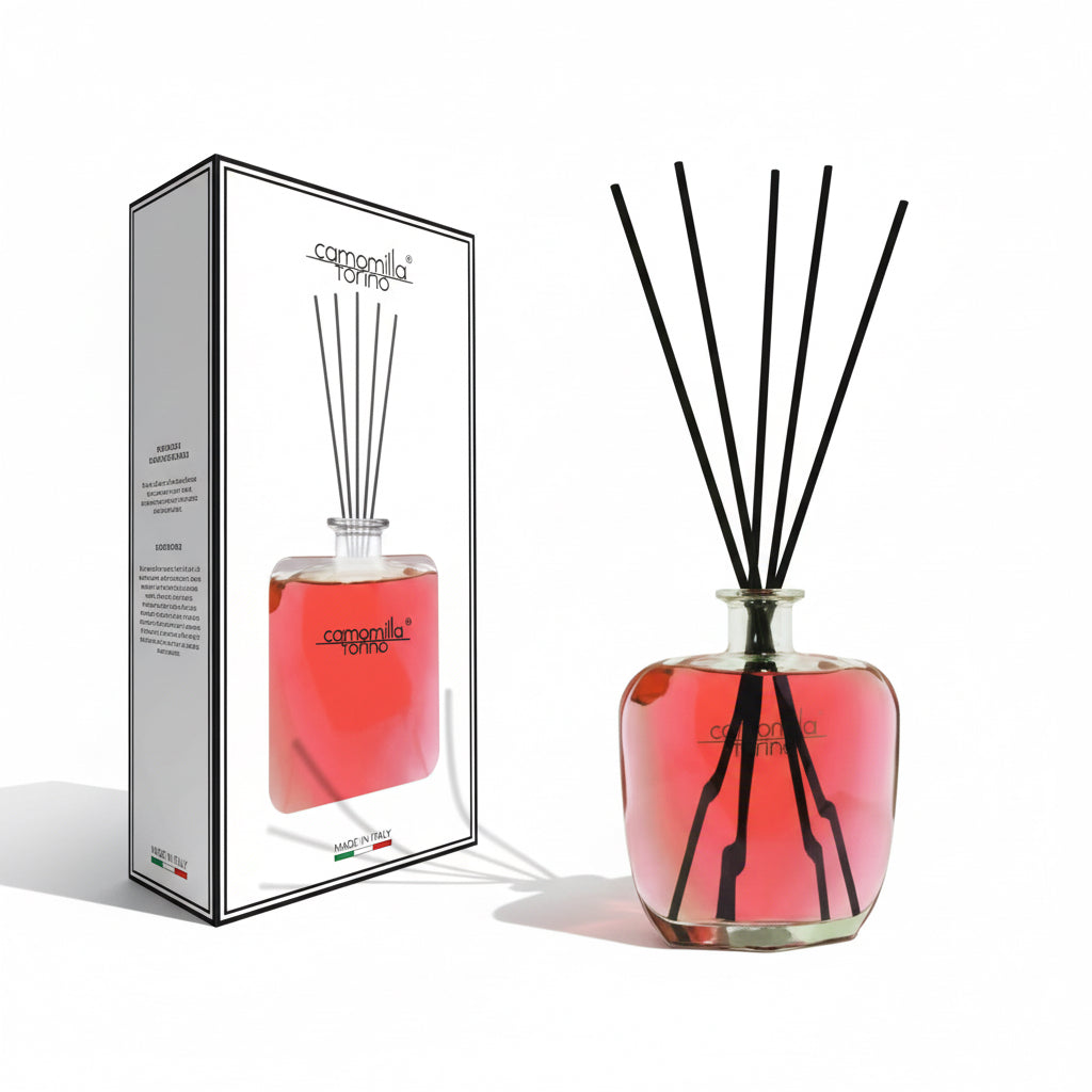 CAMOMILLA TORINO - DIFFUSORE DI PROFUMO A BASTONCINI MELOGRANO 700ml.