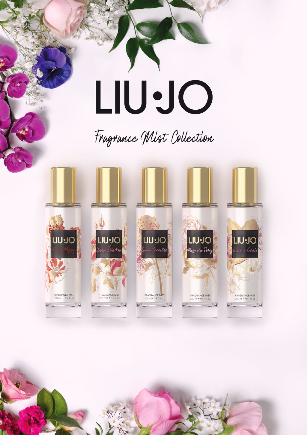 LIU JO DIVINE POPPY ACQUA PROFUMATA. 200ml