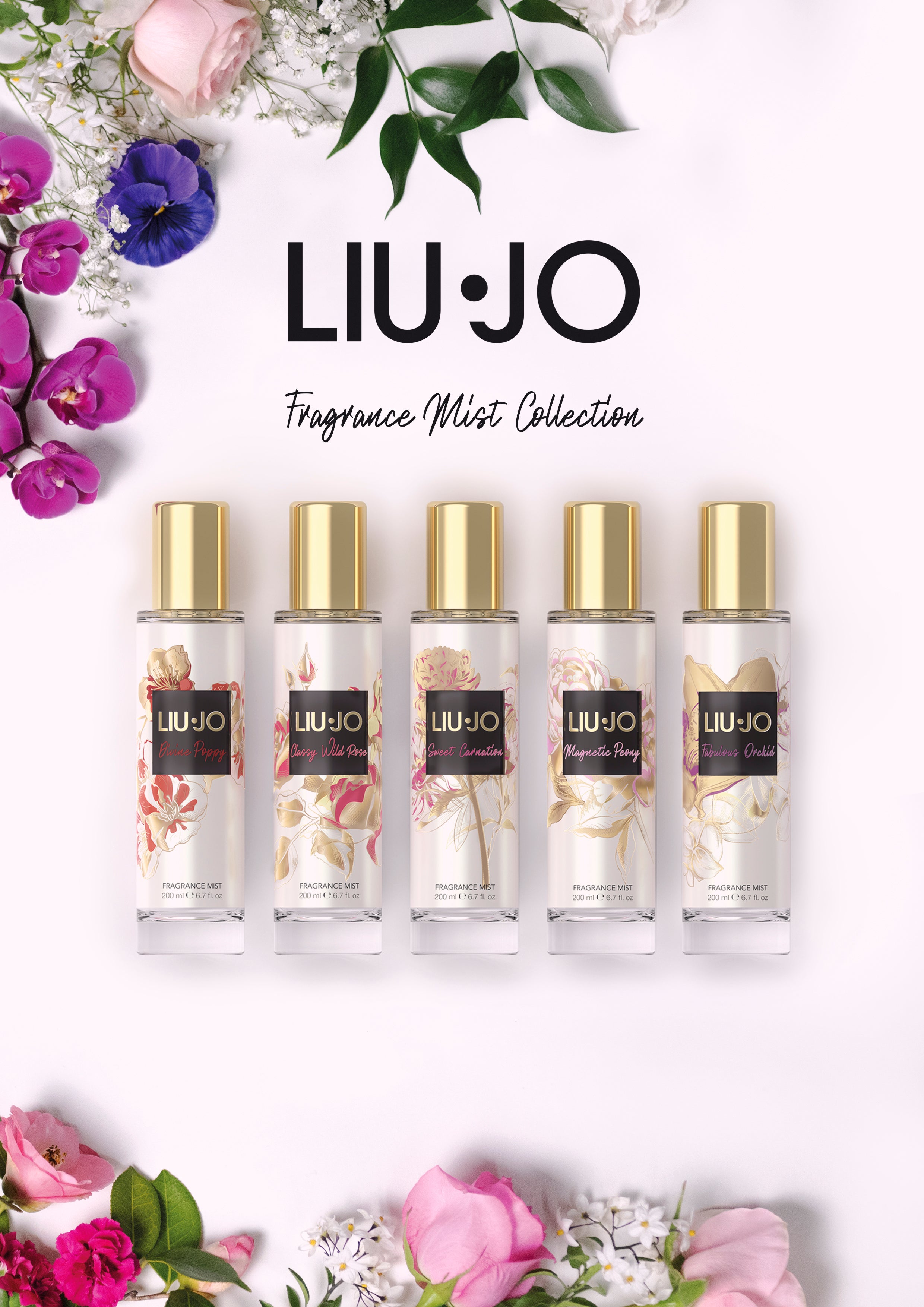 LIU JO DIVINE POPPY ACQUA PROFUMATA. 200ml