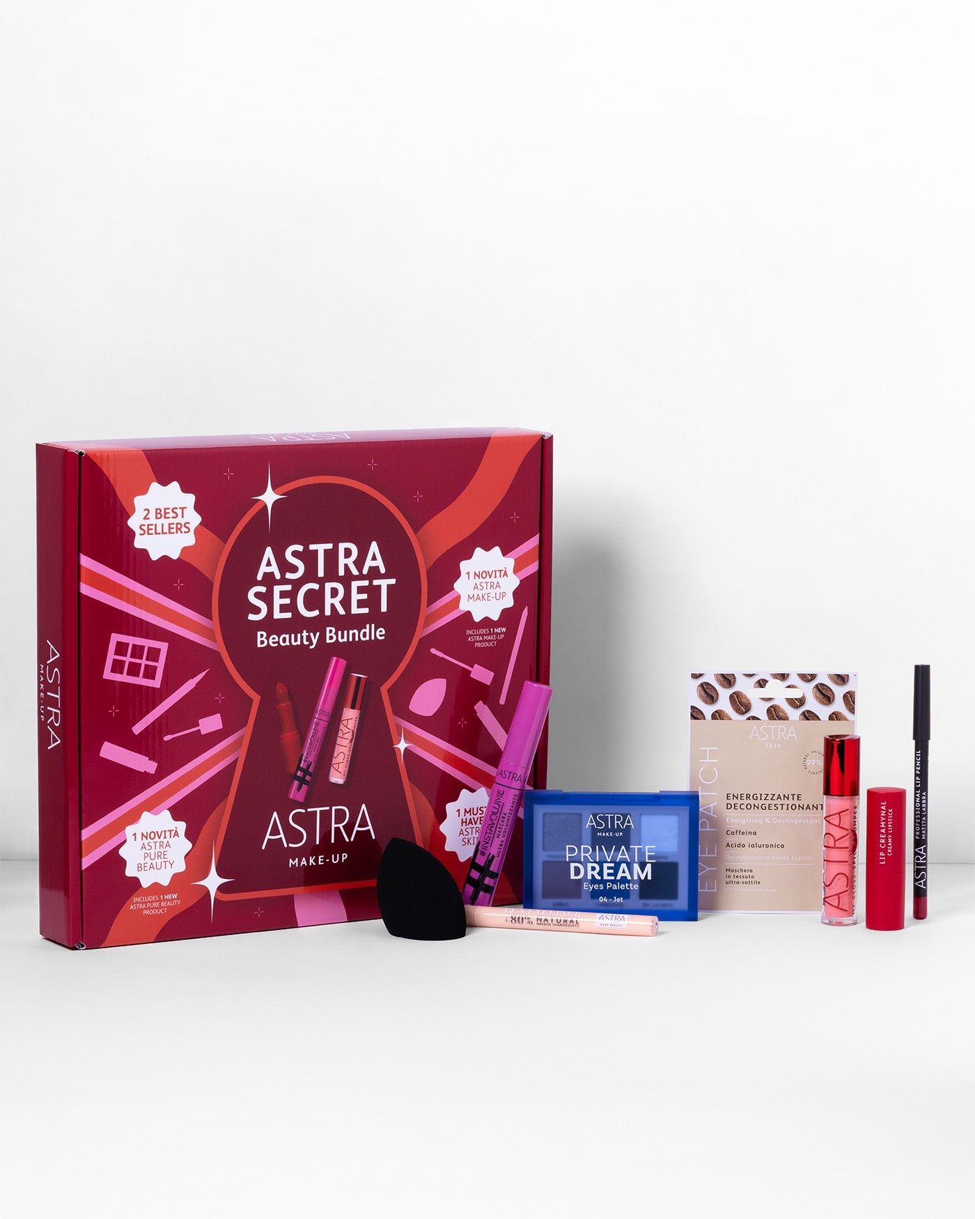 ASTRA - BOX SECRET BEAUTY BUNDLE 8 PRODOTTI MIX.