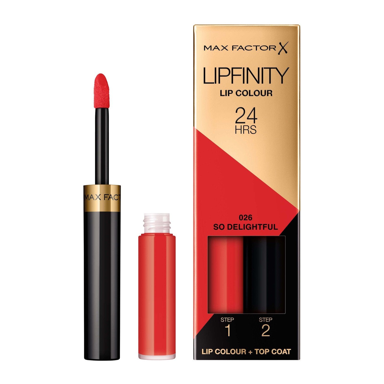 MAX FACTOR LIPFINITY - ROSSETTO A LUNGA DURATA  24ORE CON BALSAMO