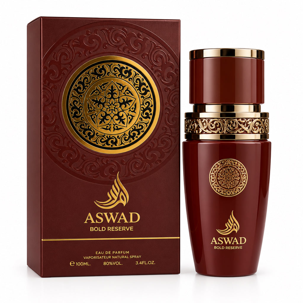 ASWAD BOLD RESERVE - PROFUMO ARABO EAU DE PARFUM. 100ml