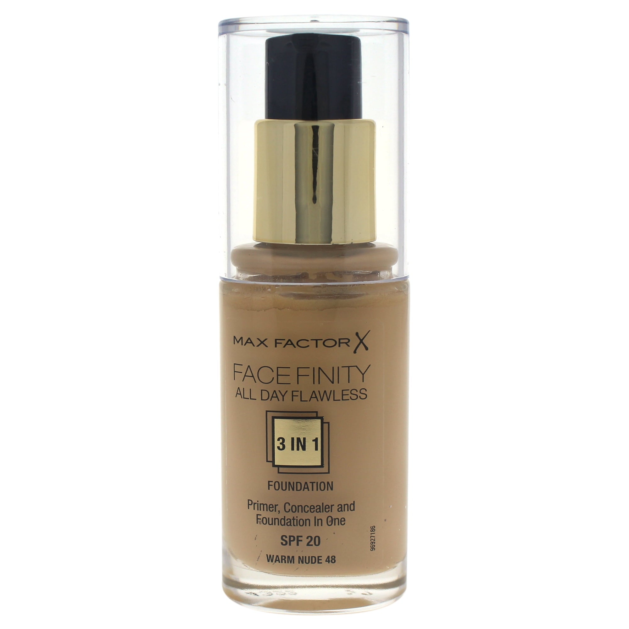MAX FACTORX FACE FINITY ALL DAY FLAWLESS 3 IN PRIMER,CORRETTORE E FONDOTINTA. 30ml