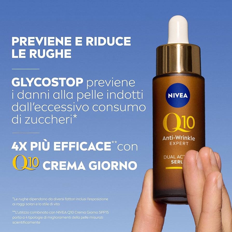 NIVEA - Q10 ANTI-RUGHE EXPERT SIERO DOPPIA AZIONE. 30ml