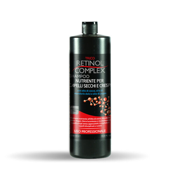 Retinol Complex Shampoo Professionale 800ml – Senza Parabeni, Made in Italy