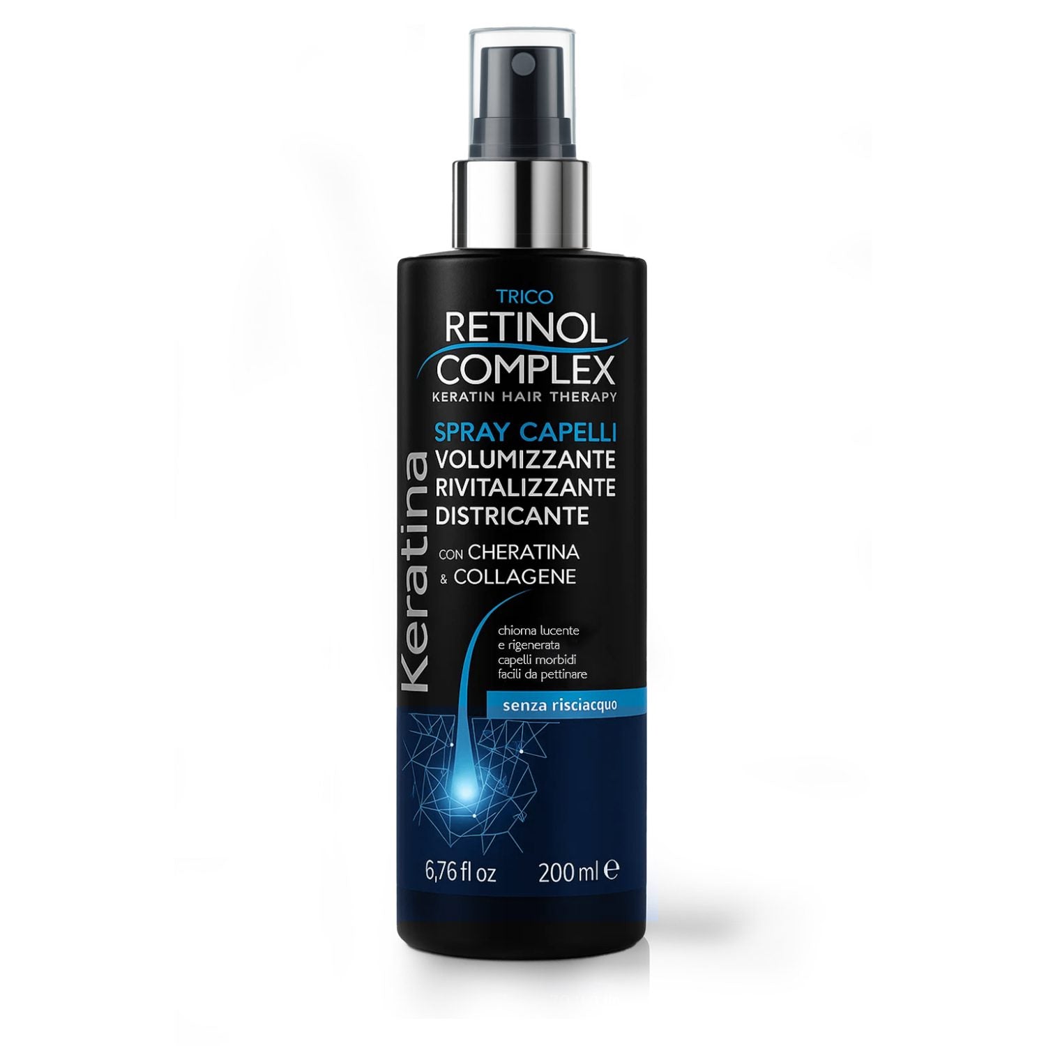 RETINOL COMPLEX - SPRAY CAPELLI CON CHERATINA E COLLAGENE DISTRICANTE 200ml