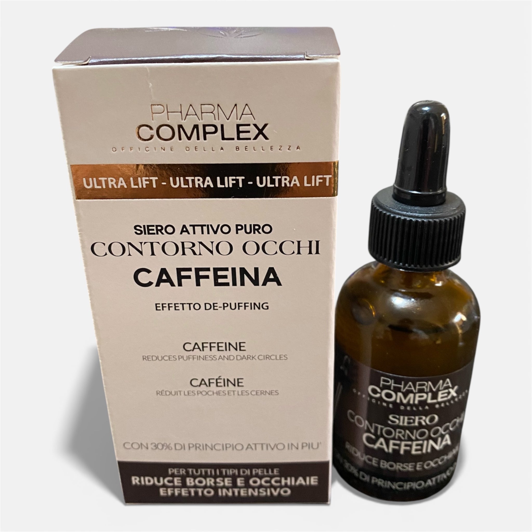 PHARMA COMPLEX - SIERO ATTIVO PURO CONTORNO OCCHI CAFFEINA. 30ml