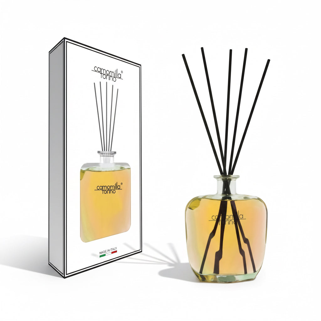 CAMOMILLA TORINO - DIFFUSORE DI PROFUMO A BASTONCINI VANIGLIA 700ml