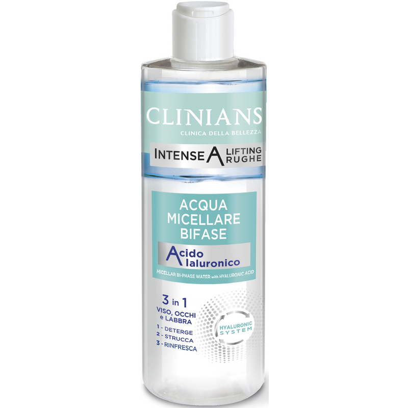 CLINIANS ACQUA MICELLARE ACIDO IALURONICO 400ml