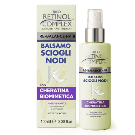 RETINOL COMPLEX - BALSAMO SCIOGLI NODI CON CHERATINA BIOMIMETICA. 100ml